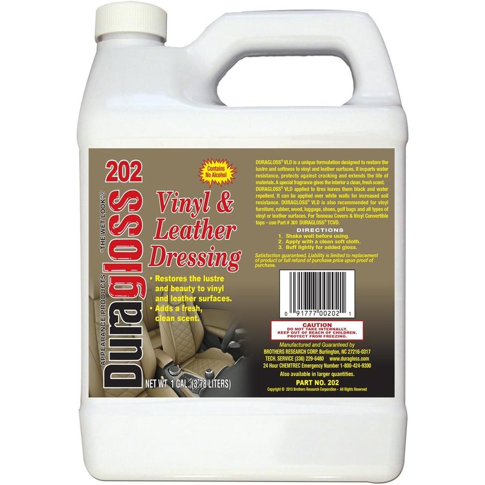 Duragloss 202 Vinyl and Leather Dressing 1 Gallon