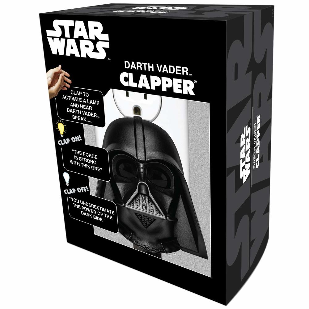 Generic Star Wars Talking Darth Vader Clapper - Wireless Sound Activated On/Off Light Switch, Clap Detection, Perfect for Kitchen/Bedro