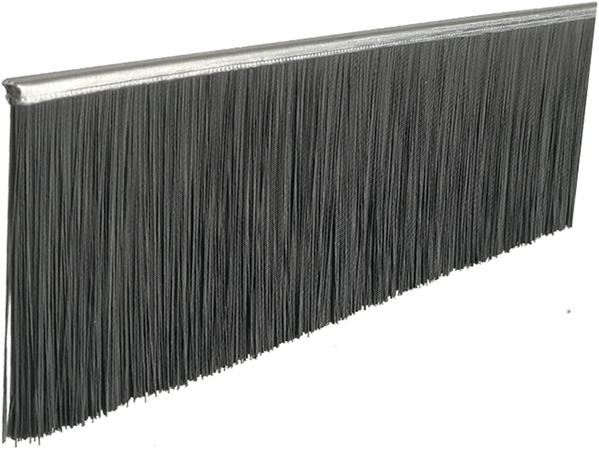 Retsun Door Industry Co.,Ltd Retsun Gap Less Than 2.5'' PP Hair Aluminum Duarable Door Brush Sweep Seal Sliding Door Brush Seal Strip Weather Stripping L39.