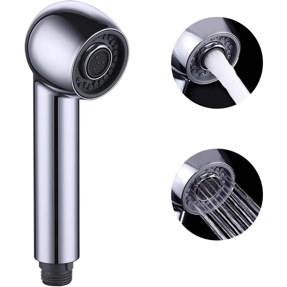 KES Kitchen Faucet Pull Down Sprayer Sink Faucet Pull Out Spray Head Kitchen Tap Replacement Part Polished Chrome, PFS4-CH