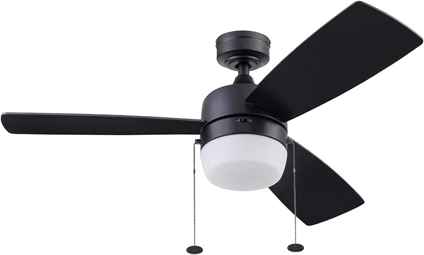 Honeywell 51476-01 Barcaderro Ceiling Fan, 44, Matte Black