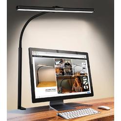 ACNCTOP Desk Lamp for Office Home - Eye-Caring Architect Task Lamp 25 Lighting Modes Adjustable LED Desk Lamp Flexible Gooseneck Clamp