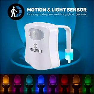 ToiLight The Original Toilet Night Light Tech Gadget. Fun Bathroom