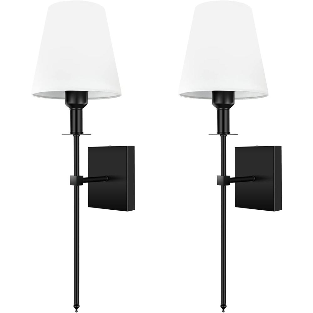 jengush Wall Sconces Battery Operated Wall Light Set Of 2&#239;&#188;&#140;not Hardwired Sconce Fixture&#239;&#188;