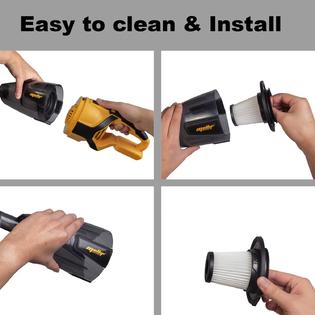 Mellif Cordless Vacuum and Hot Glue Gun for Dewalt 20V Max Battery(Battery  Not Included)