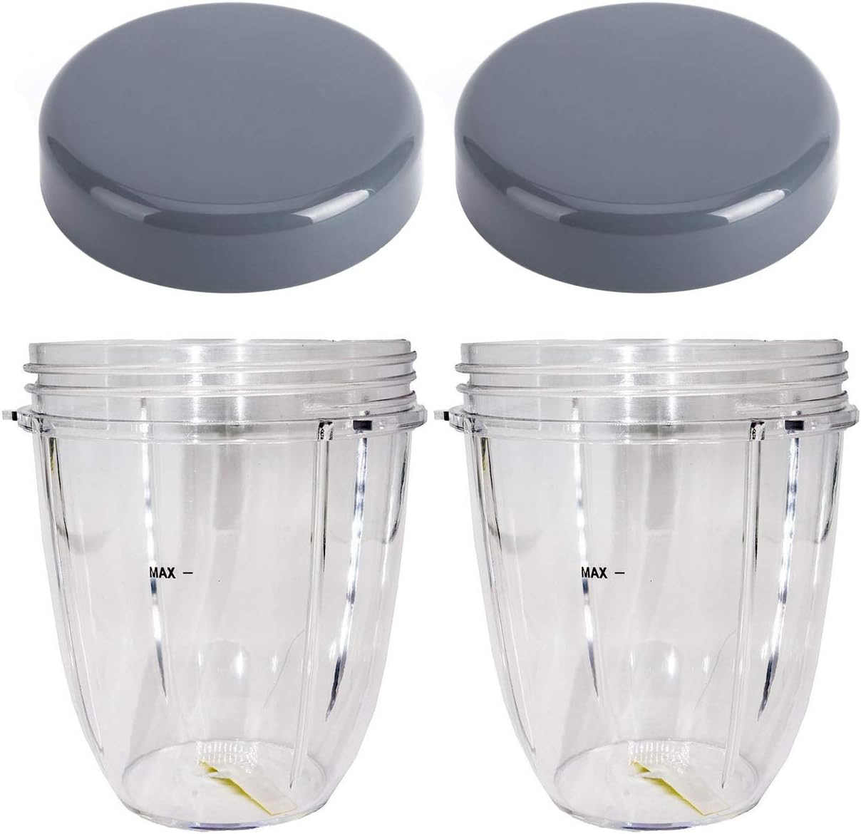 Dreld 18oz_Cup_with_Flat_Lid Blender Cups Replacement for Nutribullet  Blender 18OZ Cup with Flip Top To Go Lid, Compatible with Nutribullet 600W  900W Blende