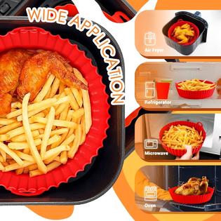Combler Air_Fryer_Liners Silicone Air Fryer Liners, Air Fryer