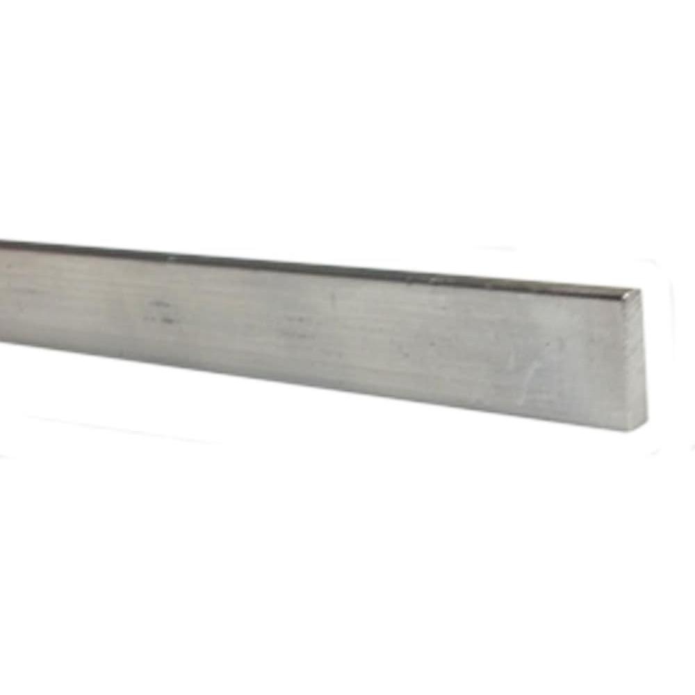 File Bar Factory Cut to Length Metal File Rail 3/4" High (Metal Clips to fit Over 1/2" Wood Drawer Side, 1" - 15" Long)