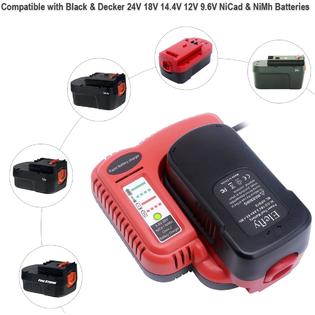 Elefly Direct-US Elefly BDFC240 Battery Charger Compatible with Black and  Decker 18V 14.4V 12V