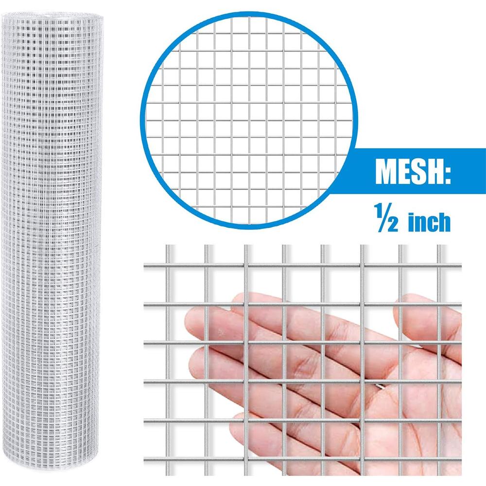 Fencer Wire 19 Gauge Hot Dipped Galvanized Hardware Cloth With Mesh Size 1 2 X 1 Fencer Wire 19 Gauge Hot Dipped Galvanized Hardware Cloth With Mesh Size 1 2 X 1