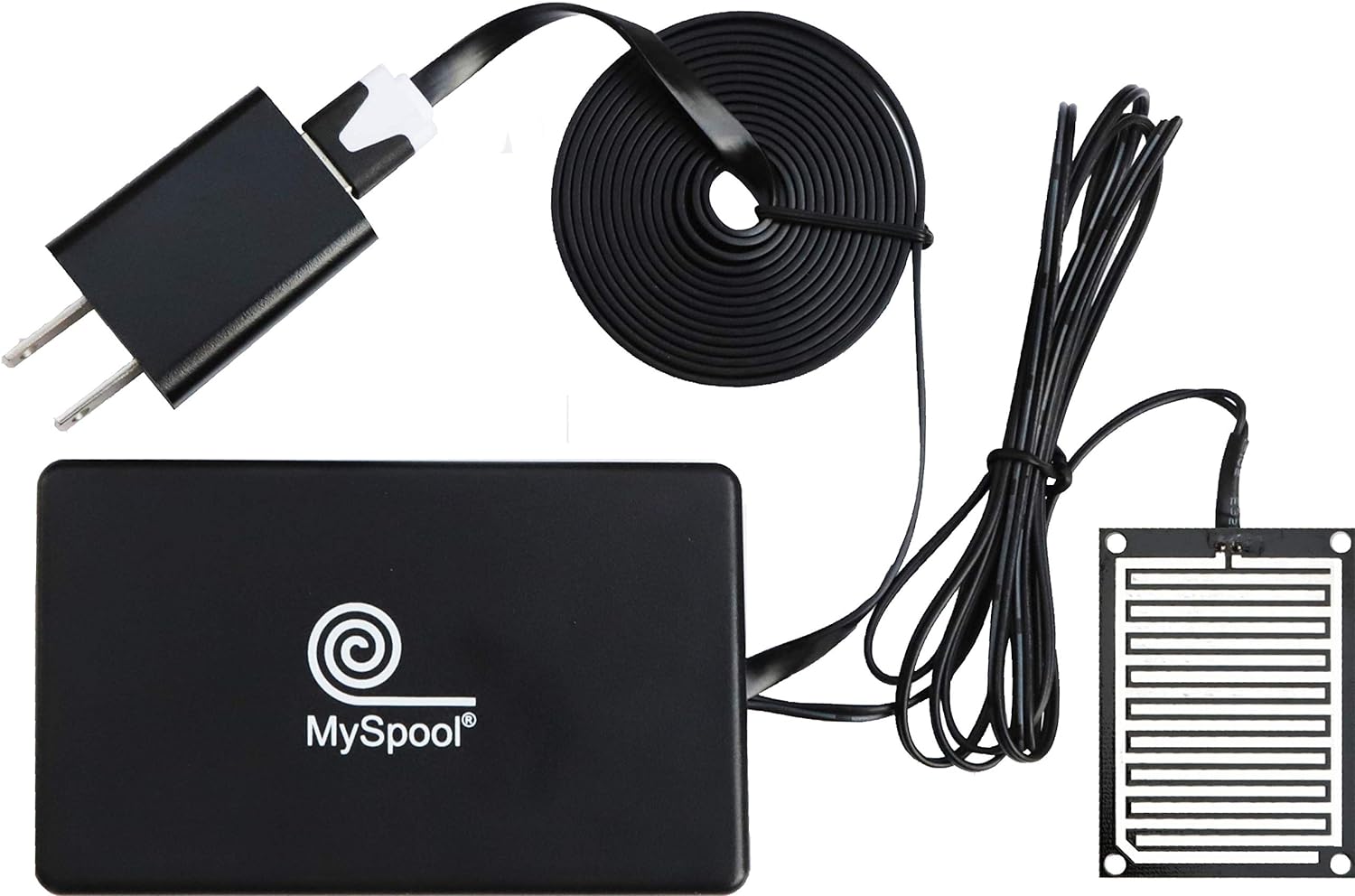 MySpool Water Level Alert with Text Message and Email Notifications, Battery Powered with a Float Sensor