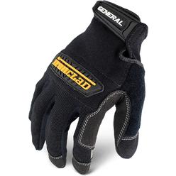 Ironclad General Utility Work Gloves GUG, All-Purpose, Performance Fit, Durable, Machine Washable, (1 Pair), Medium - GUG-03-M , Black