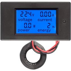 HiLetgo Digital Multimeter AC 80-260V 100A PZEM-061 LCD Display Digital Current Voltage Power Energy Multimeter Ammeter Voltmeter with