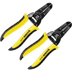 ZUZUAN 2-Pack 10-22 AWG Wire Stripper, Wire Cutter, Gauge Stripper, Wire Stripping Tool and Multifunctional Hand Tool&#239;&#1