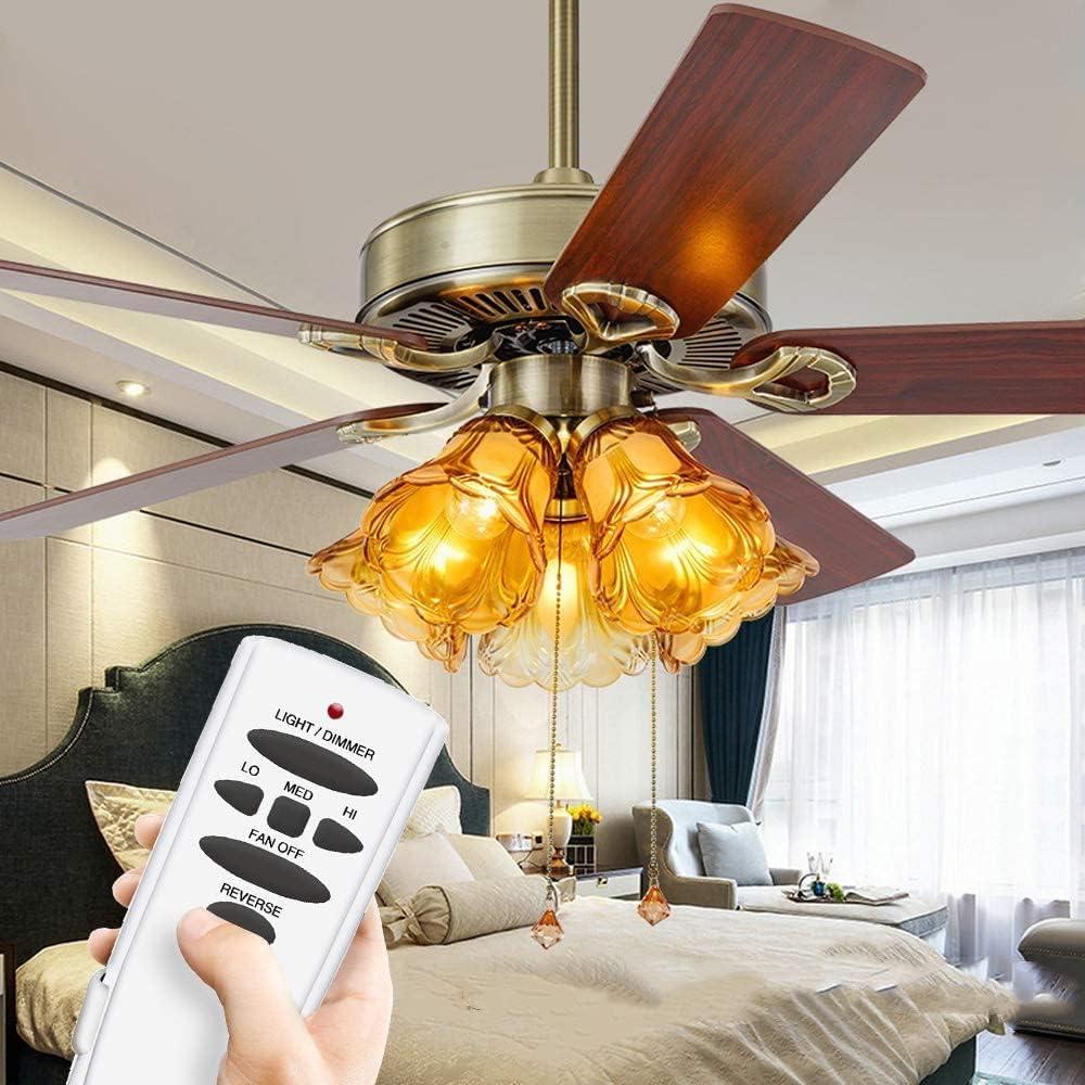 ecoolink Corebay Ceiling Fan Remote Control for Hampton Bay UC7078T with Reverse,Replace L3H2010FANHD