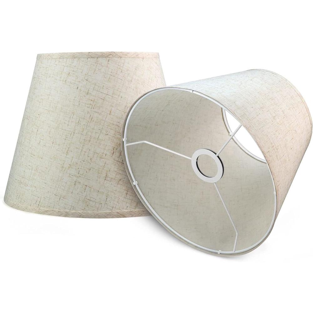 SLYYMY Lamp shades Set of 2, Fabric Lamp Shades for Table Lamps and Floor Light, Medium Lamps Shades 7.9" Top x 12" Bottom x