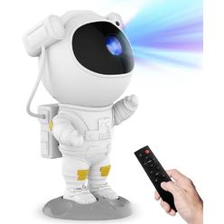 SENLLY Night Light Projector for Kids, Cute Astronaut Night Light, LED Star Projector, Galaxy Lighting Ceiling Stars, Night Lights for