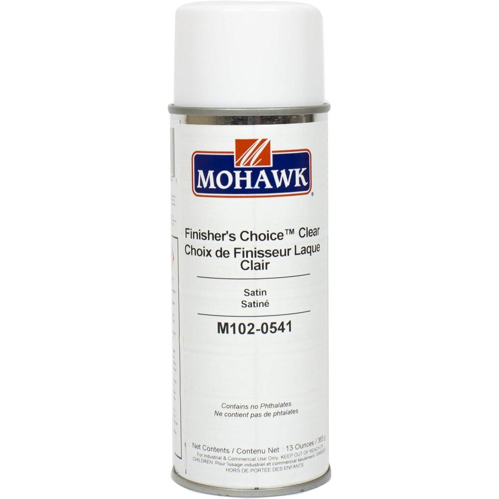 Mohawk Finishing Products M102-0541 Mohawk Finisher's Choice Clear Satin Lacquer, 13 Oz