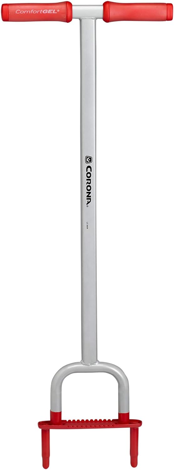 Corona Tools LG 3604 YardBREATHER Manual Core Lawn Aerator, Red