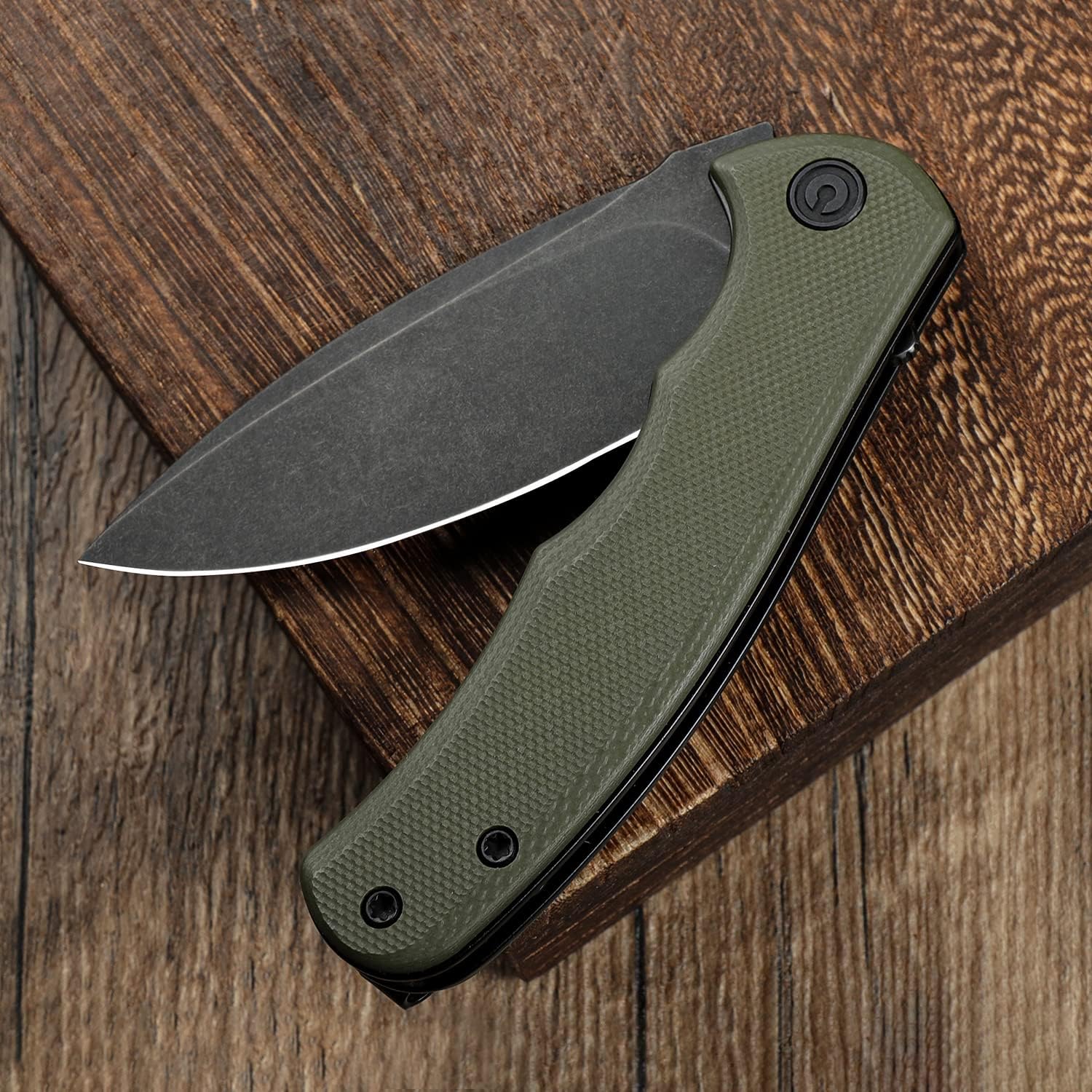 WeKnife CIVIVI Mini Praxis Folding Pocket Knife, 2.98" D2 Steel Blade G10 Handle Small EDC Knife with Pocket Clip for Men Women, S