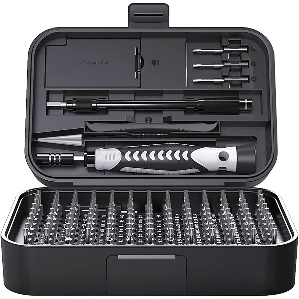 SOONAN Precision Screwdriver Set,  130 in 1 Electronics Tool Kit with 120 Bits Magnetic Screwdriver Set