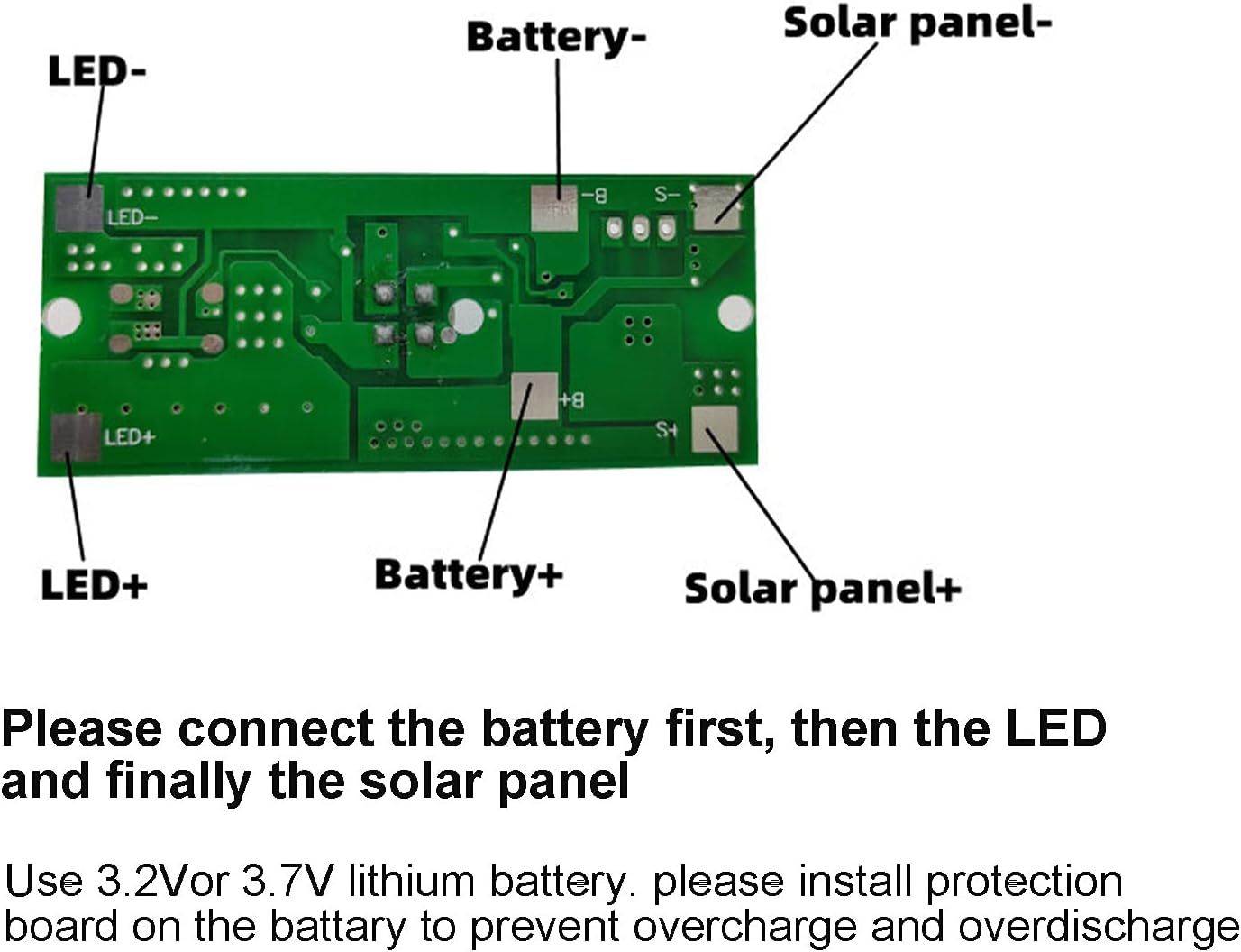 Pilipane Lamp Circuit Board, Remote Control Solar Board Human Body Induction