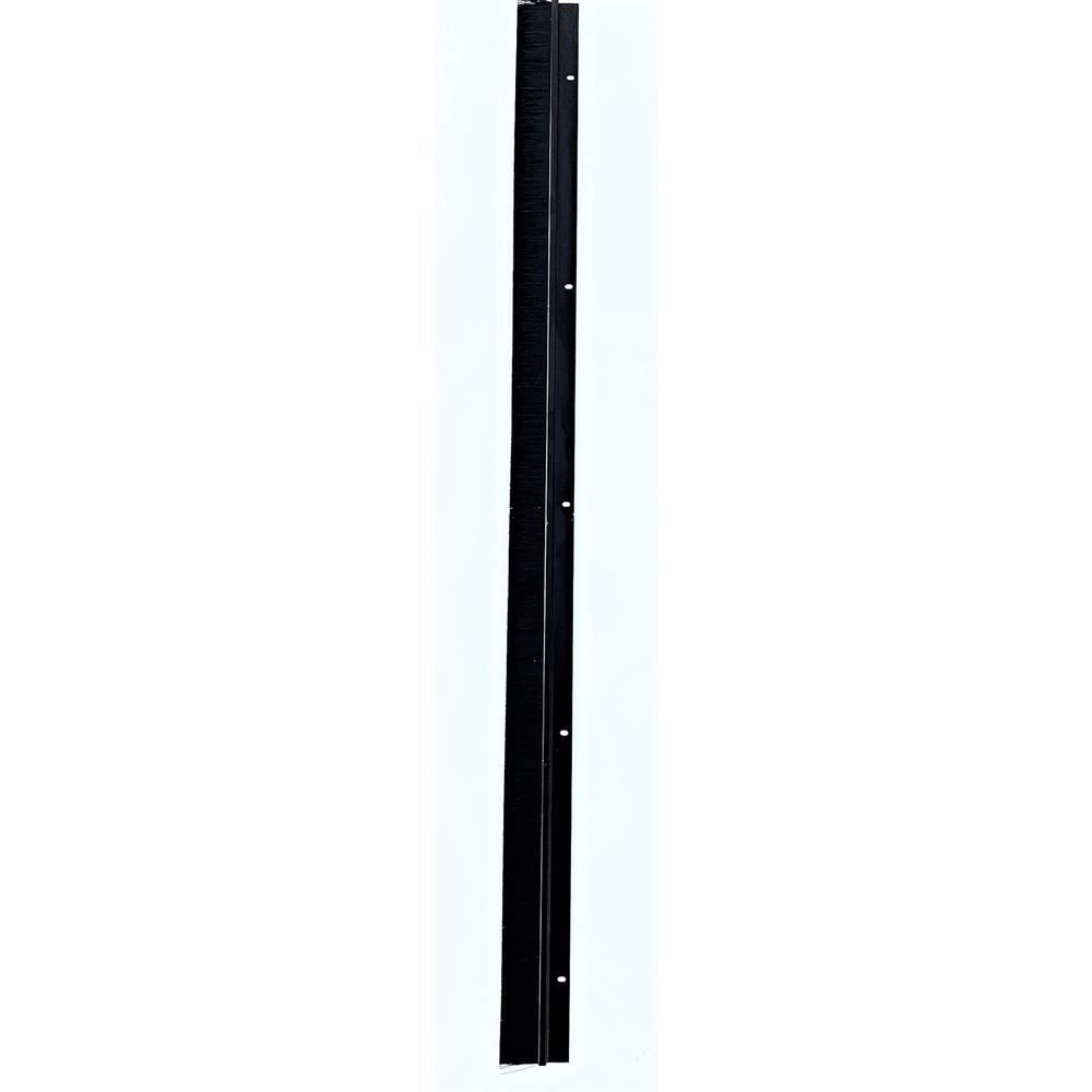 Randall Manufacturing Co., Inc Black Aluminum with Long Brush Sweep for Gaps up to 2" (3 FT (36") Long)