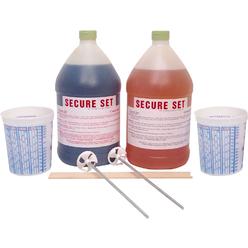 GRA Services International Secure Set - 10 Post Kit - Commercial Grade -2 Gallons. Fast, Secure