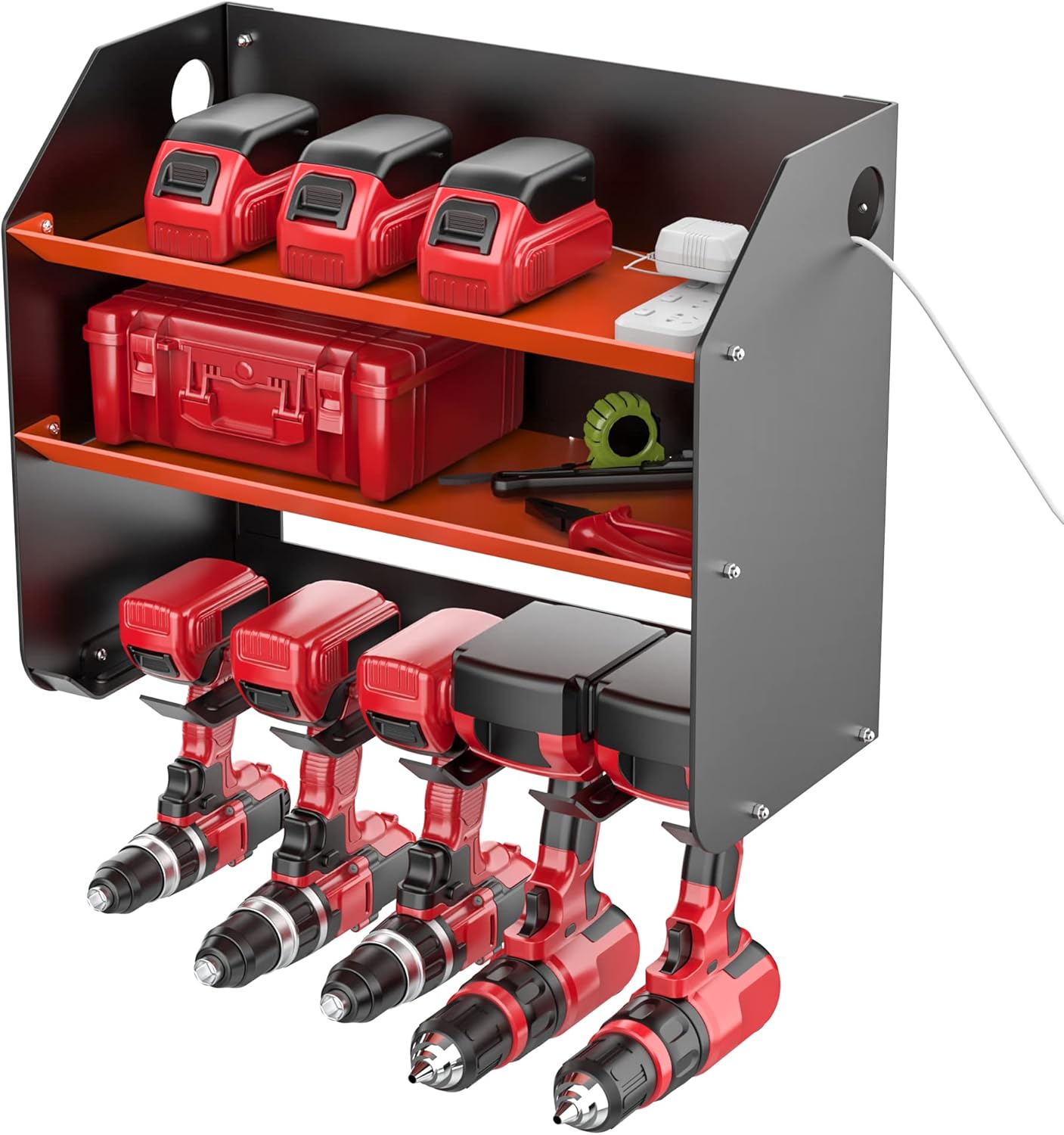 Wall Mount Drill Holder