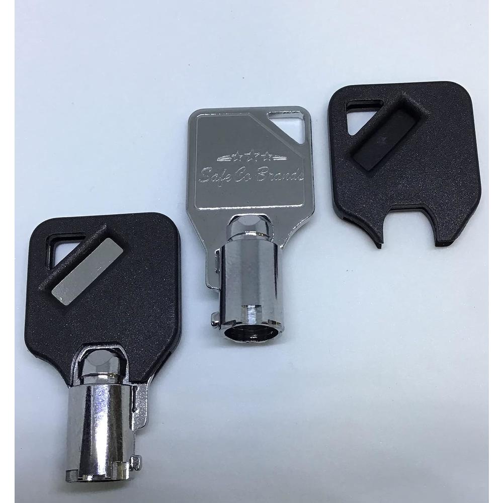 SafeCo Brands Sentry Safe Keys Key Codes 2001-2100 Tubular Barrel Keys 2-Keys  (2048)
