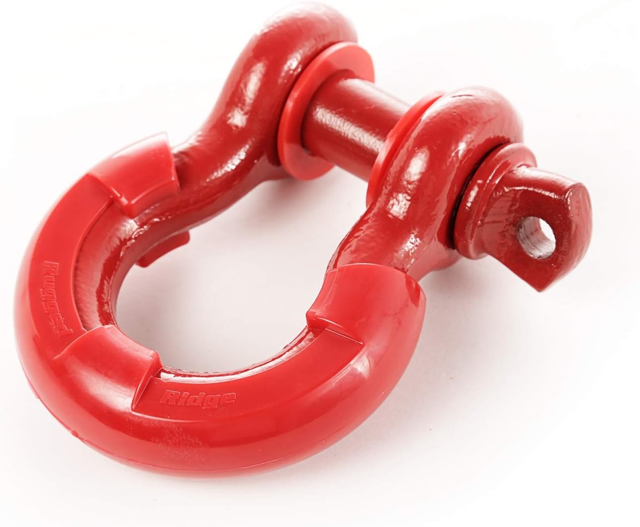 Rugged Ridge 11235.31 D-Ring Shackle Isolator Kit, Red Pair, 3/4 inch