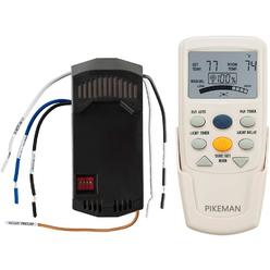 Pikeman Ceiling Fan Remote Control Replace Hampton Bay Thermostatic LCD W Fan Timer FAN-9T L3HFAN-9T (Remote Only) -Pikeman