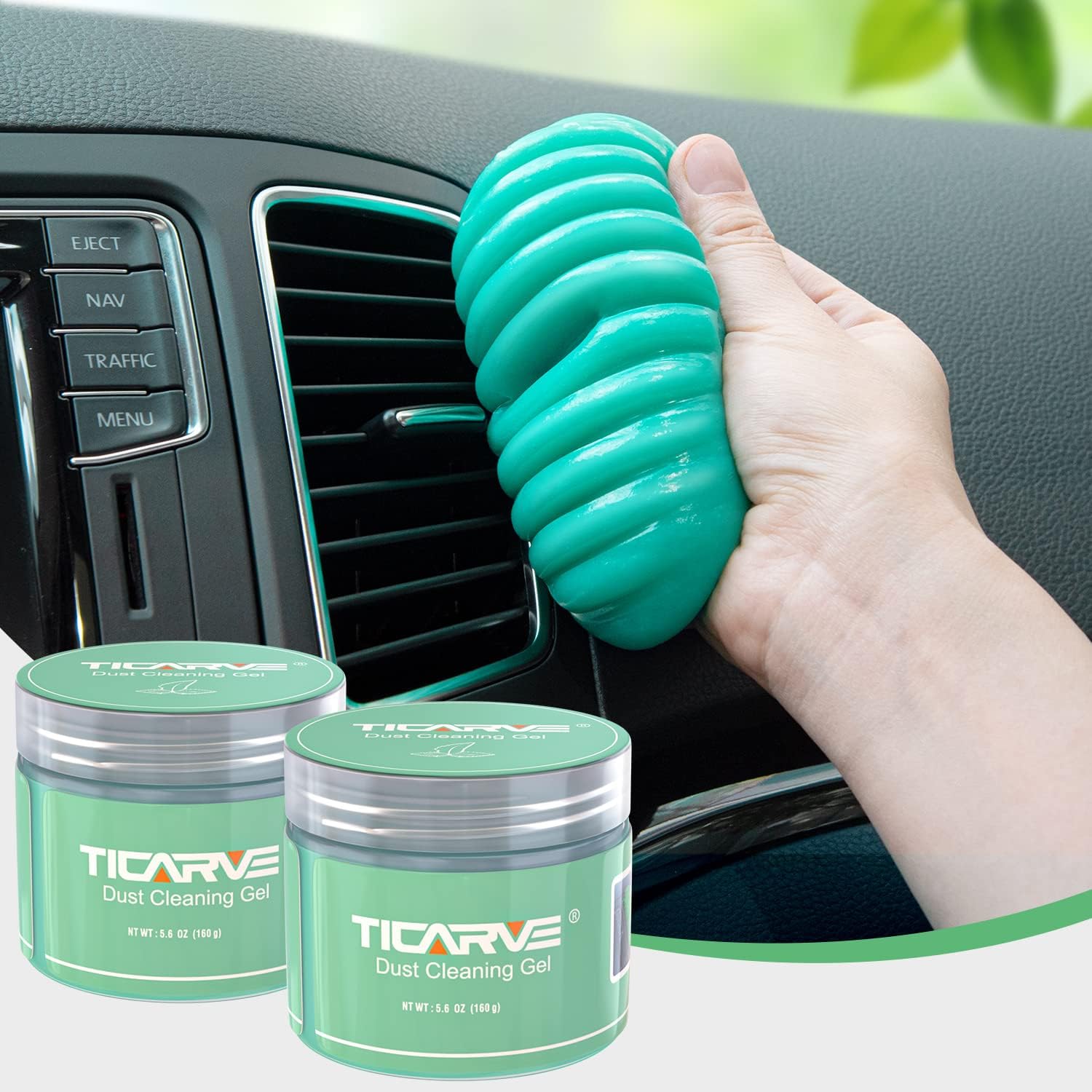 TICARVE Cleaning Gel for Car Detailing Vent Cleaner Cleaning Putty Gel Auto  Detail Tools Car Interior Cleaner Cleaning Mud for Cars and