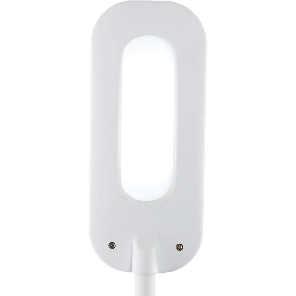 OttLite LED Soft Touch Desk Lamp - 3 Brightness Settings with Energy Efficient Natural Daylight LEDs - Adjustable Flexible Neck