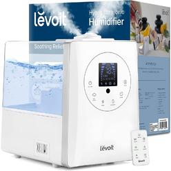 Levoit Humidifiers for Bedroom Large Room Home, 6L Warm and Cool Mist Ultrasonic Air Vaporizer for Plants and Whole House, Built-in Hu