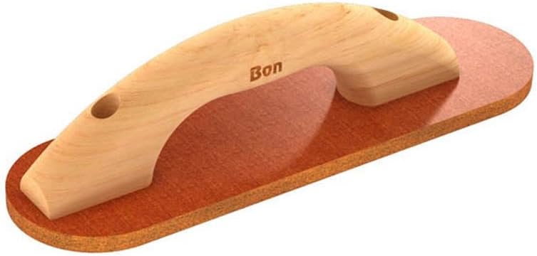 Bon Tool Bon 22-467 20-Inch by 3-1/2-Inch Round End Laminated Canvas Resin Float with Comfort Grip Handle