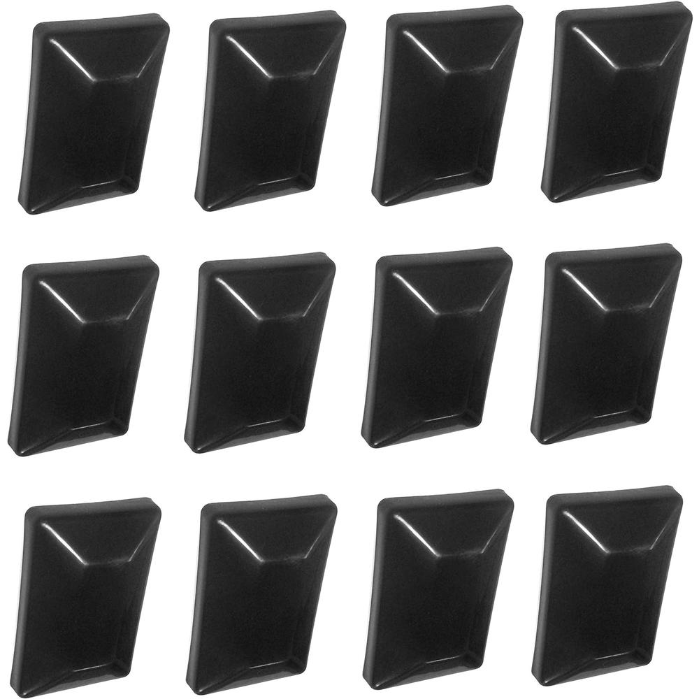 JSP Manufacturing Black 4x6 Fence Post Caps (3-5/8"x 5-5/8") Multi-Pack Wholesale Bulk Pricing Fits Treated Posts 4 x 6 Nominal Fence P