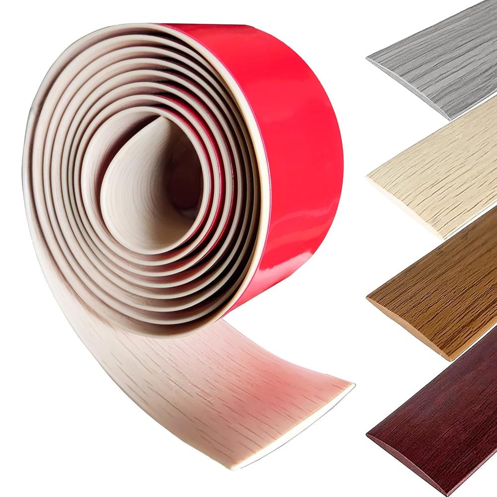Generic Floor Transition Strip Self-Adhesive Cover Strips Threshold Repair Floor Gap Vinyl Flooring Transitions Laminate Floor Flat Div