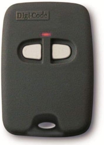 EnterFix Digi-Code 5072 2-Button Keychain Gate Garage Door Remote Control DigiCode DC5072