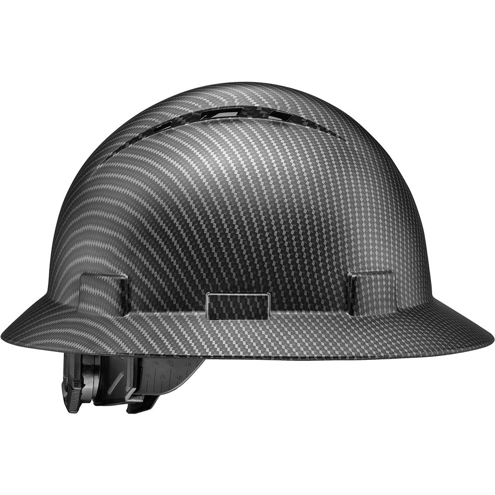 Acerpal Full Brim Vented OSHA Construction Hard Hat Work Approved Safety Helmet, Carbon Fiber Custom Design Hard Hats, Cascos De Constr