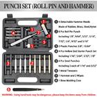 BESTNULE Punch Set, Punch Tools, Roll Pin Punch Set, Made of Solid Material  Including Steel Punch