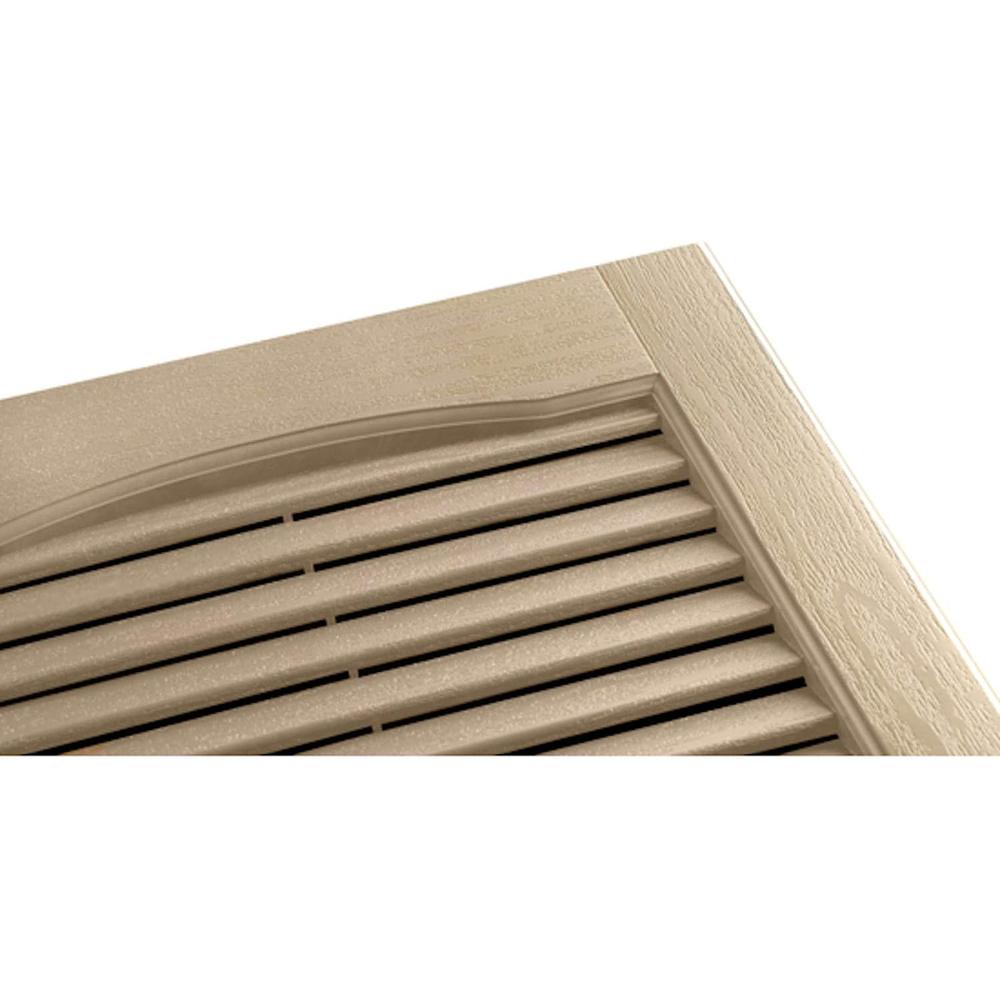 Polaris Homeside Open Louver Shutter 1 Pair 14-1/2in. x 63in. 330 Berry