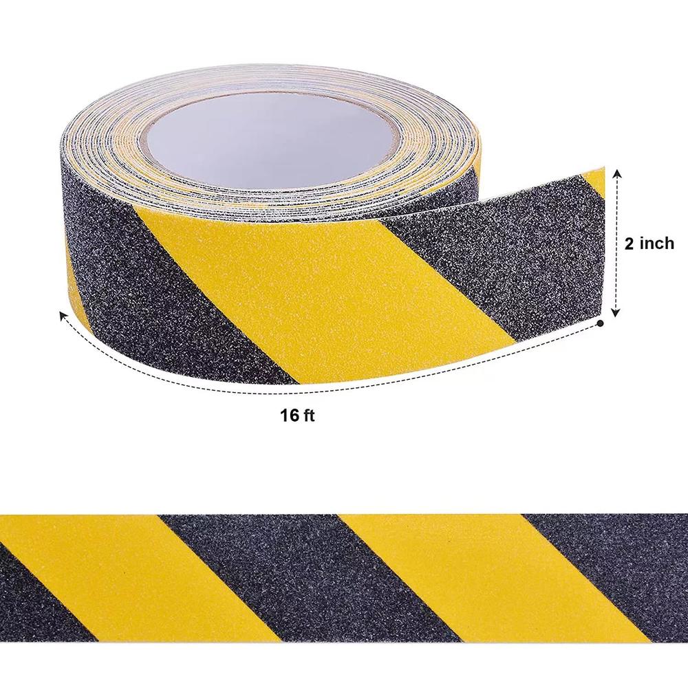 Generic Qingluan Anti Slip Safety Tape, 2 inch x 16.4 feet, Non Slip Stair Tape for Steps Outdoor Waterproof, Heavy Duty Grip Tape for
