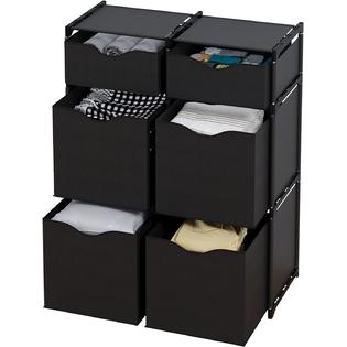 Dttwacoyh Cube Organizers and Storage Shelves Unit,DIY Closet Organizer Bins,6 Storage Cubes for Bedroom, Playroom, Livingroom, Office (B