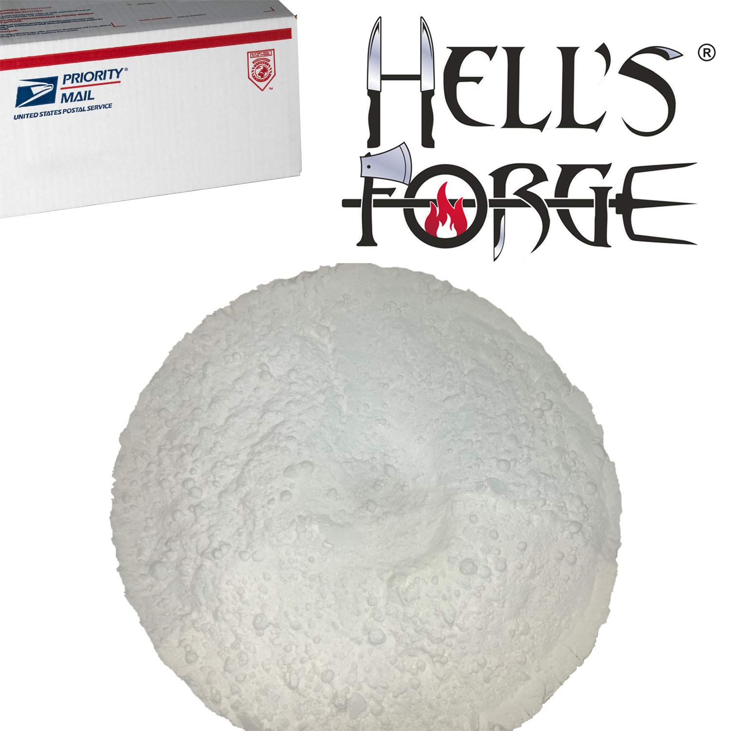 Generic Hellcote 3000 Refractory Cement for Ceramic Fiber Blankets to be Used on Any Brand Including All Hell's Forge Brand Propane For