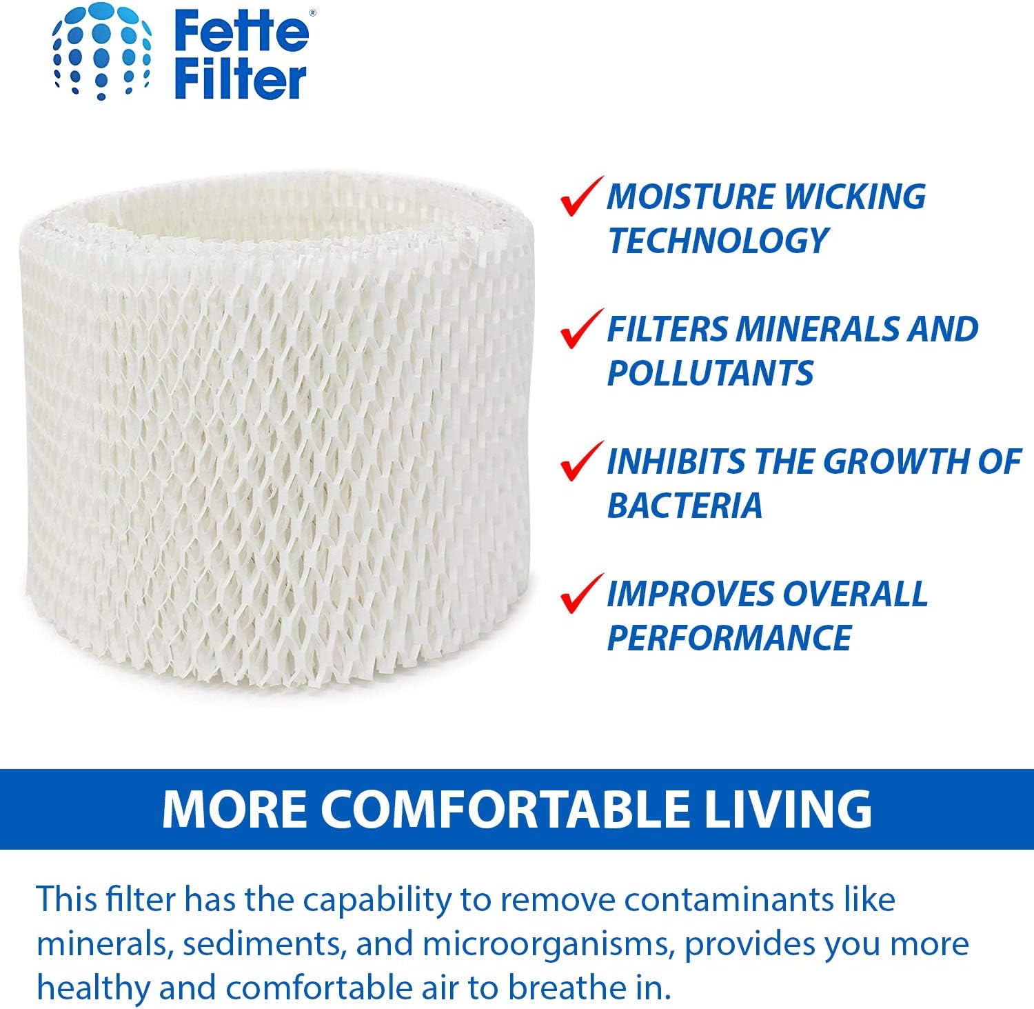 Fette Filter &#226;&#128;&#147; Humidifier Wicking Filters Compatible with Vicks