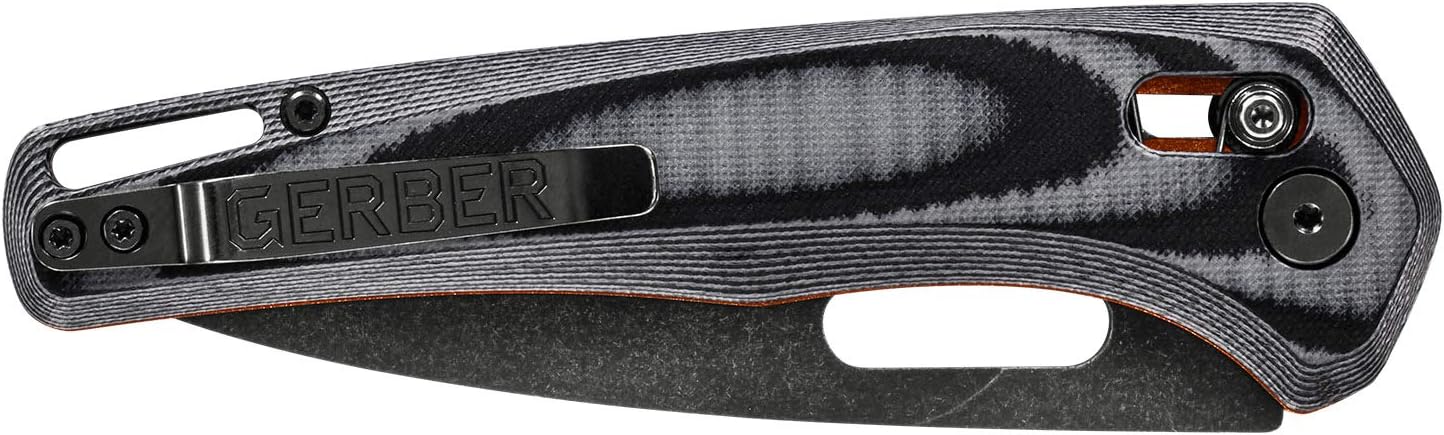 Gerber Gear 31-003927 Sumo Folding Pocket Knife, 3.9 Inch Fine Edge Blade, Red