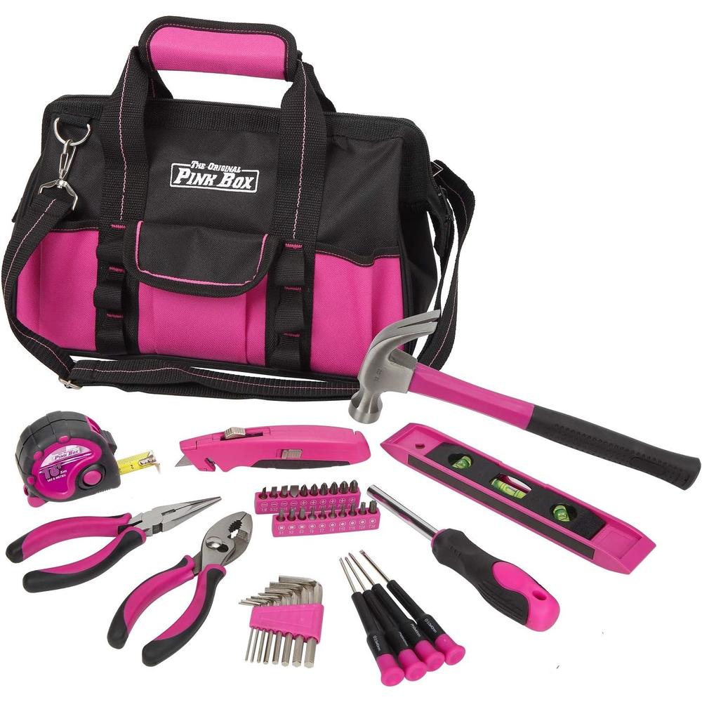 Cala Industries, Inc The Original Pink Box 7-Inch Spring Loaded Wire Strippers and Cutters, Pink (PB7WS)