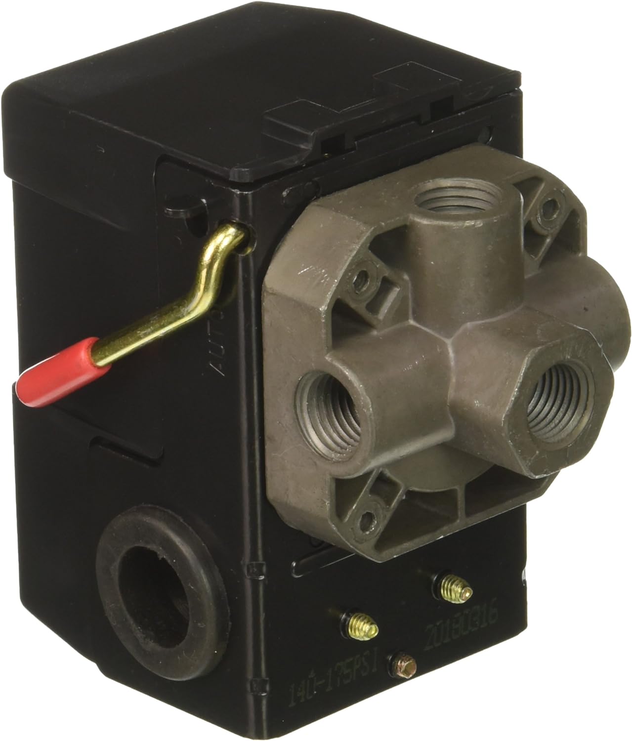 Lefoo Air Compressor Switch Pressure Control Switch Valve for Air Compressor Replaces Furnas Square D H4 - Lf10-4h-1-npt1/4-140