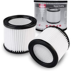 Shop-Vac High Performance 90398 Cartridge Filter, Fits Most  Wet/Dry Vacuums of 4 Gallon and less, High Efficiency Nanofiber Filtration